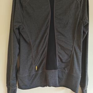 Gray Full-Zip Jacket